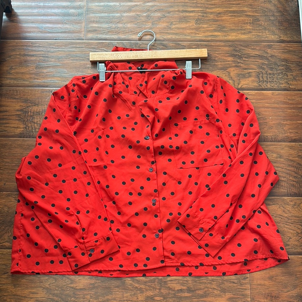 Red Polka Dot Skirt